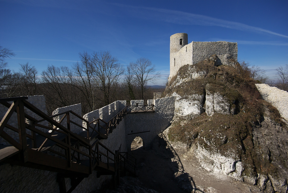 Zamek Pilcza (Smoleń), marzec 2015r.
