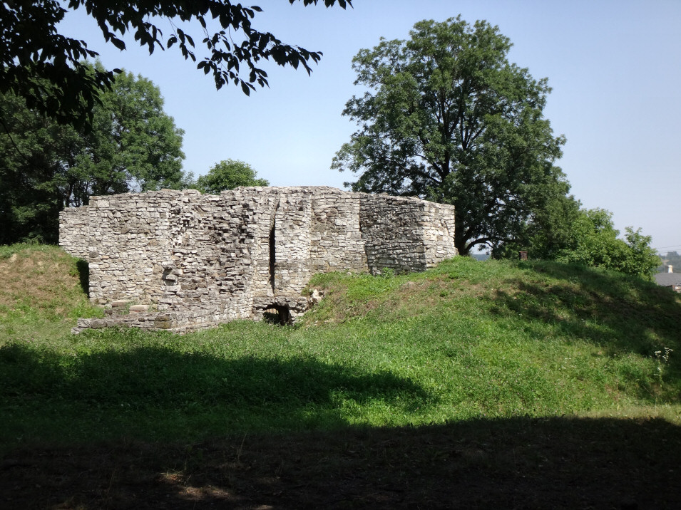 Ruiny zamku w Sławkowie