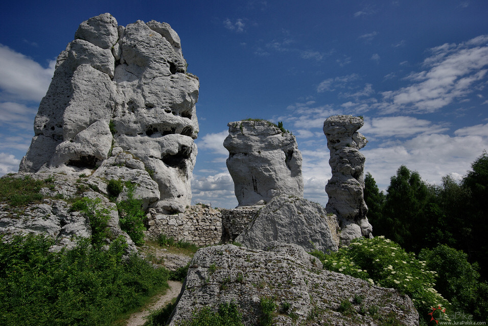 Dwie Siostry i Korkocig na Grze Janowskiego, Podzamcze